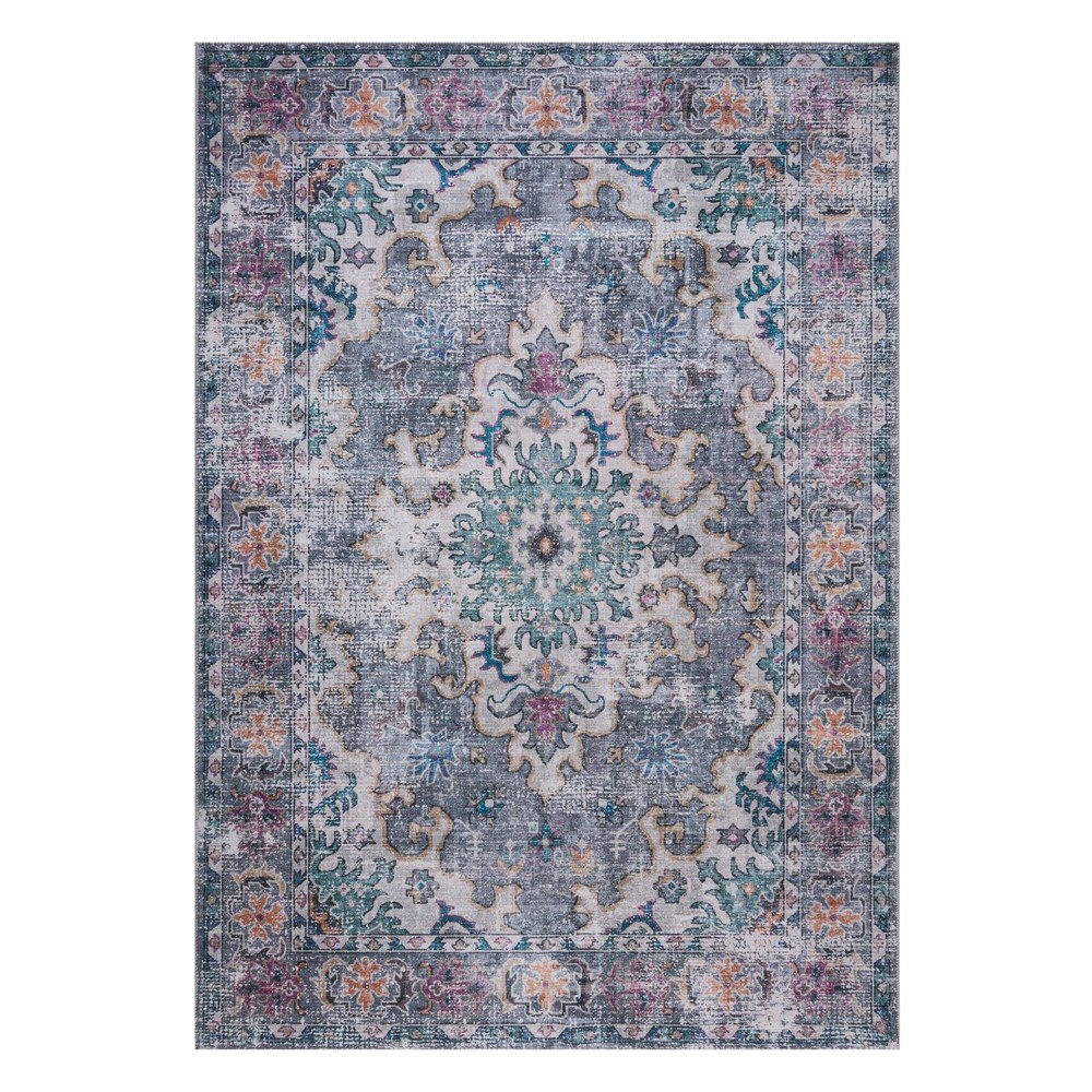 Modro-šedý pratelný koberec 170x120 cm FOLD Millie v:1512658