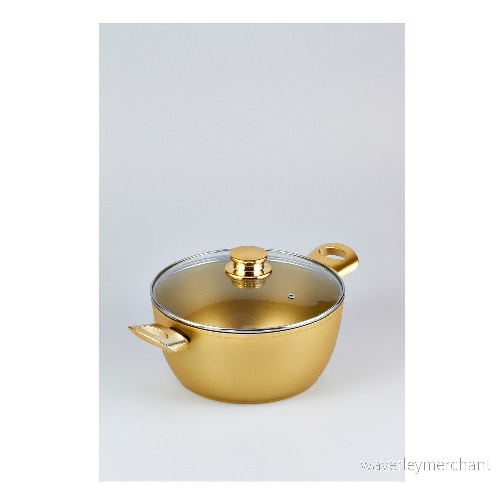 Hrnec s pokličkou Bisetti Stonegold v:705942