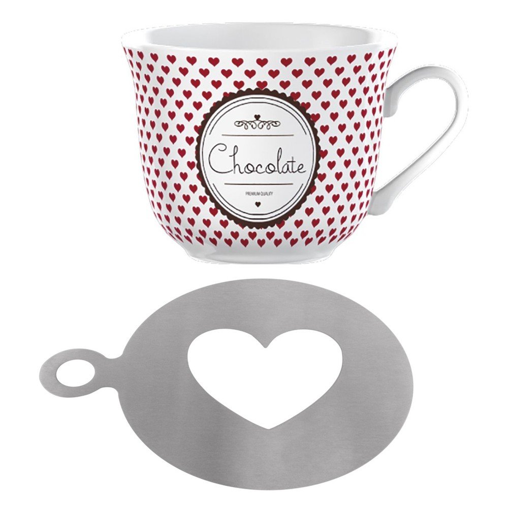 Porcelánový hrnek Hot Chocolate, 400 ml v:710054