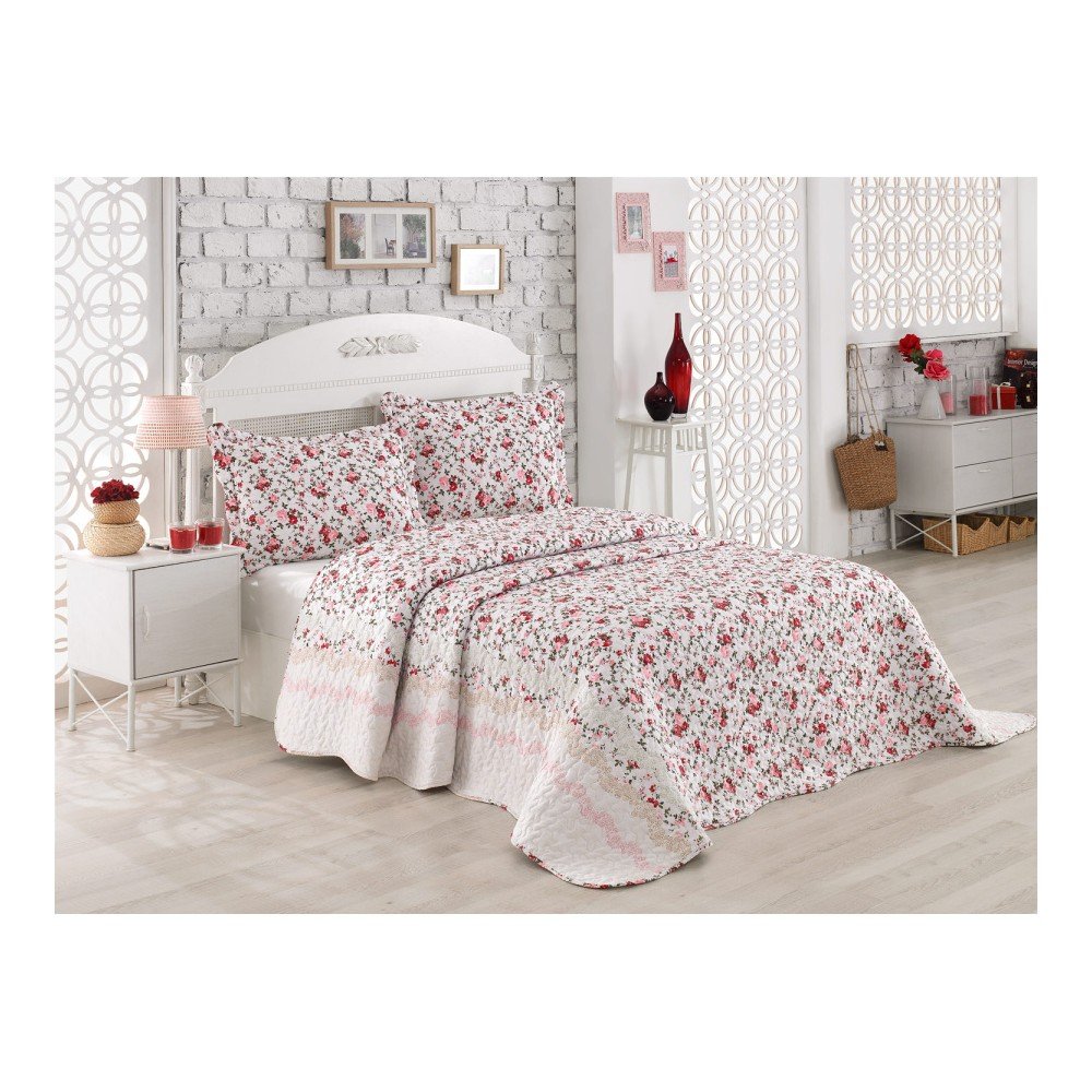 Set přehozu přes postel a povlaku na polštář Senturo Kalo, 185 x 250 cm v:1109132