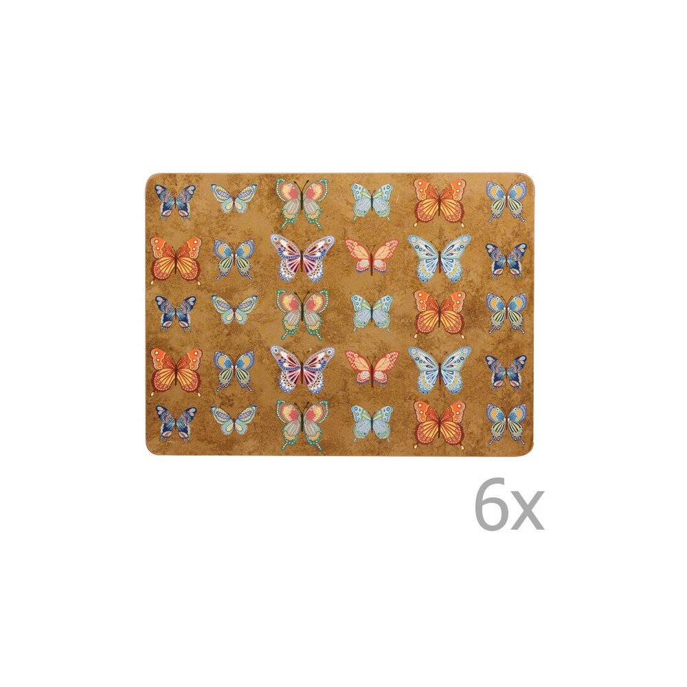 Sada 6 prostírání Churchill China Hidden World Monarch v:740540