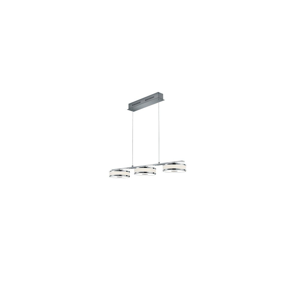 Závěsné LED svítidlo Trio Agento ve stříbrné barvě, délka 90 cm v:1298220