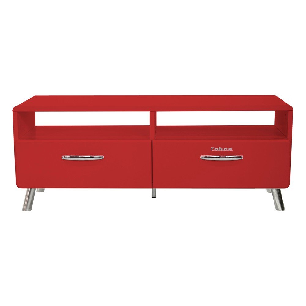 Červený TV stolek Tenzo Cobra, šířka 118 cm v:1275030