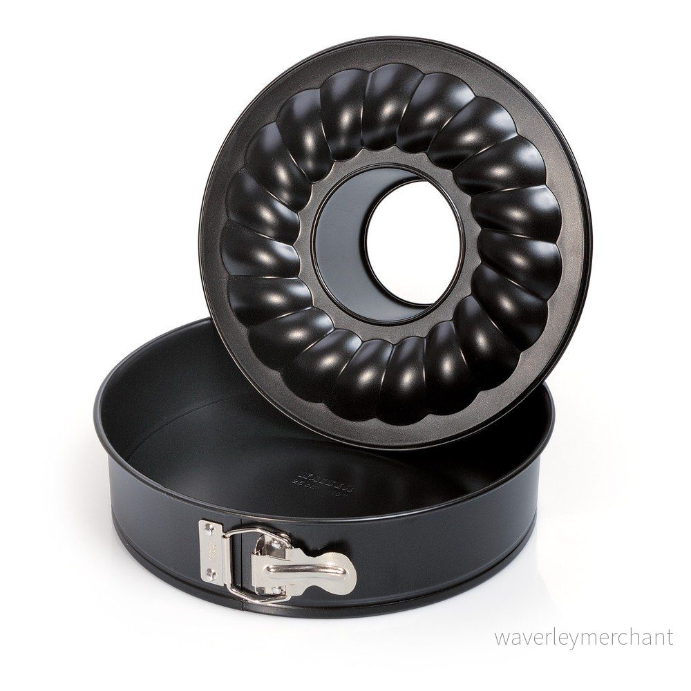 Rozevírací dortová forma s výměnným ozdobným dnem Kaiser Classic, ø 28 cm v:1311308