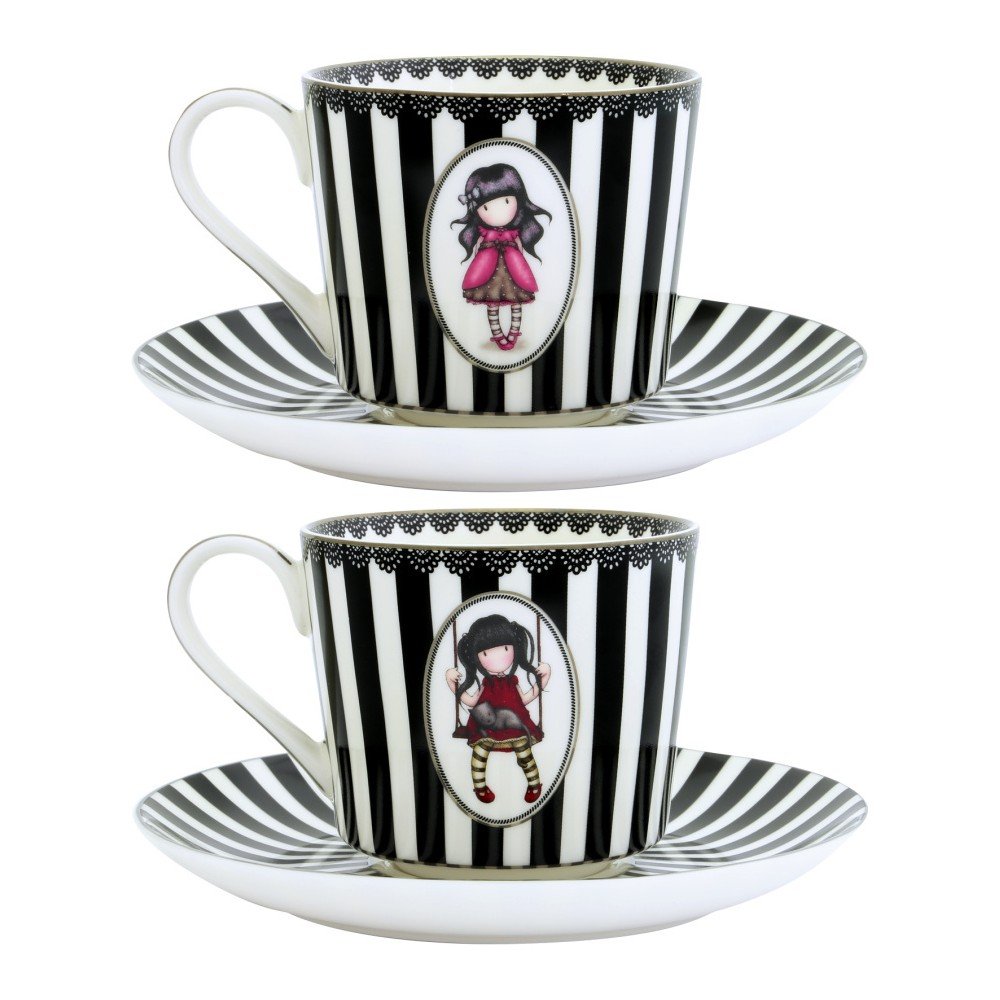 Sada 2 porcelánových šálků s podšálky Gorjuss Ladybird v:1165556