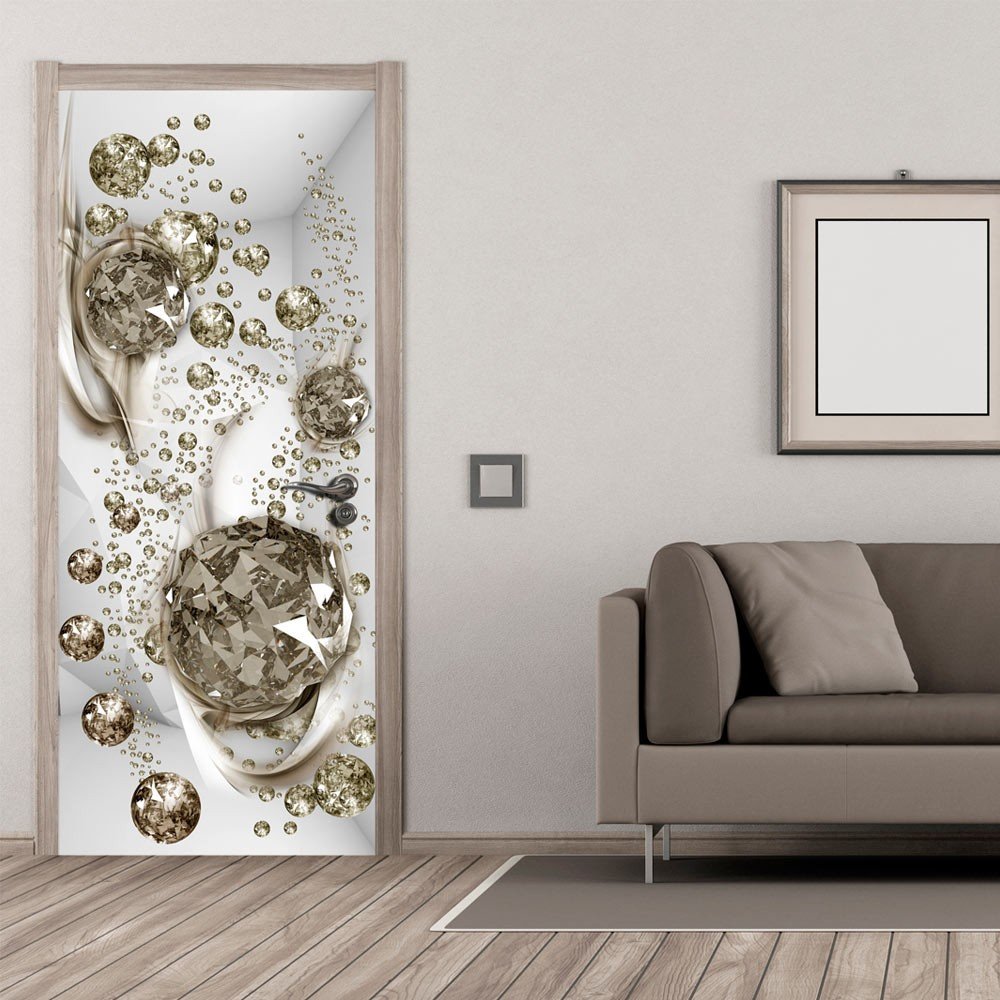 Tapeta na dveře v roli Bimago Bubble Abstraction, 80 x 210 cm v:954788