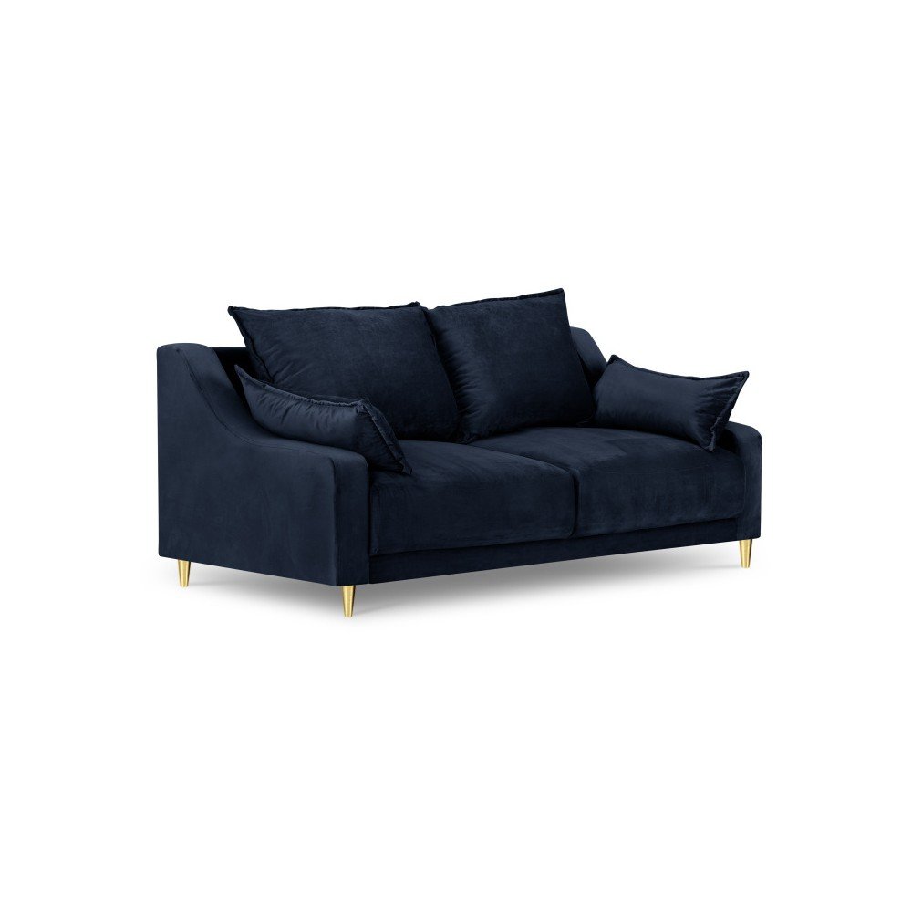 Tmavě modrá pohovka Mazzini Sofas Pansy, 150 cm v:1269956