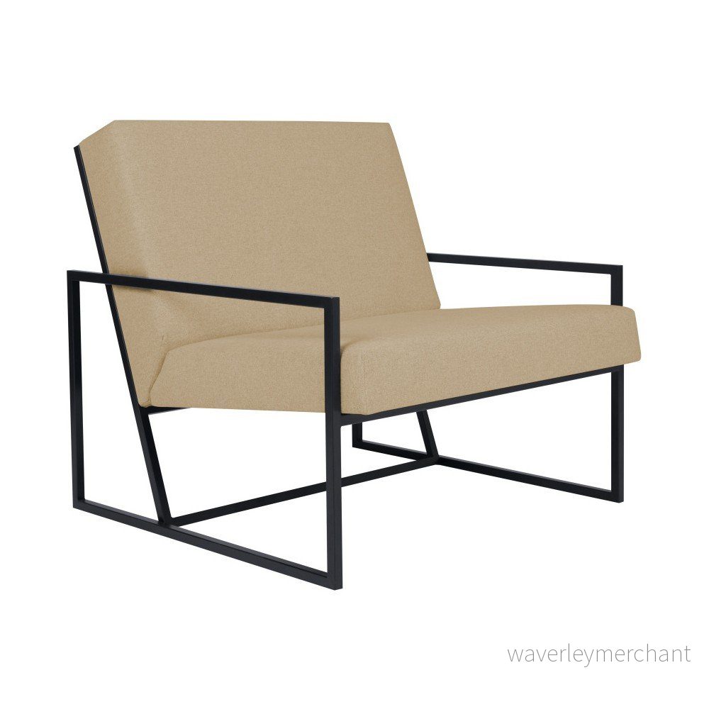 Béžové křeslo BSL Concept Geometric v:1028632