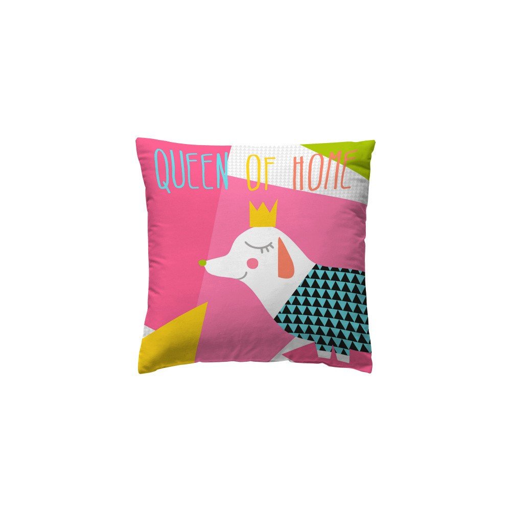 Povlak na polštář Pooch You Are Pink, 40 x 40 cm v:870758