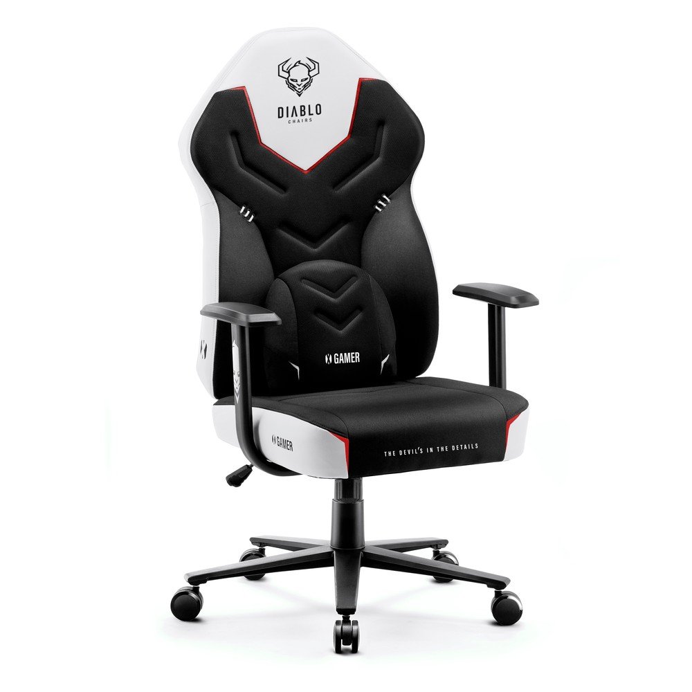Černá herní židle X-Gamer 2.0 – Diablo Chairs v:1710878