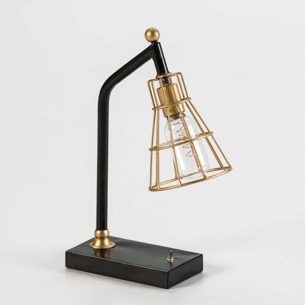 Stolní lampa ve zlaté barvě Thai Natura Bhang v:1045318