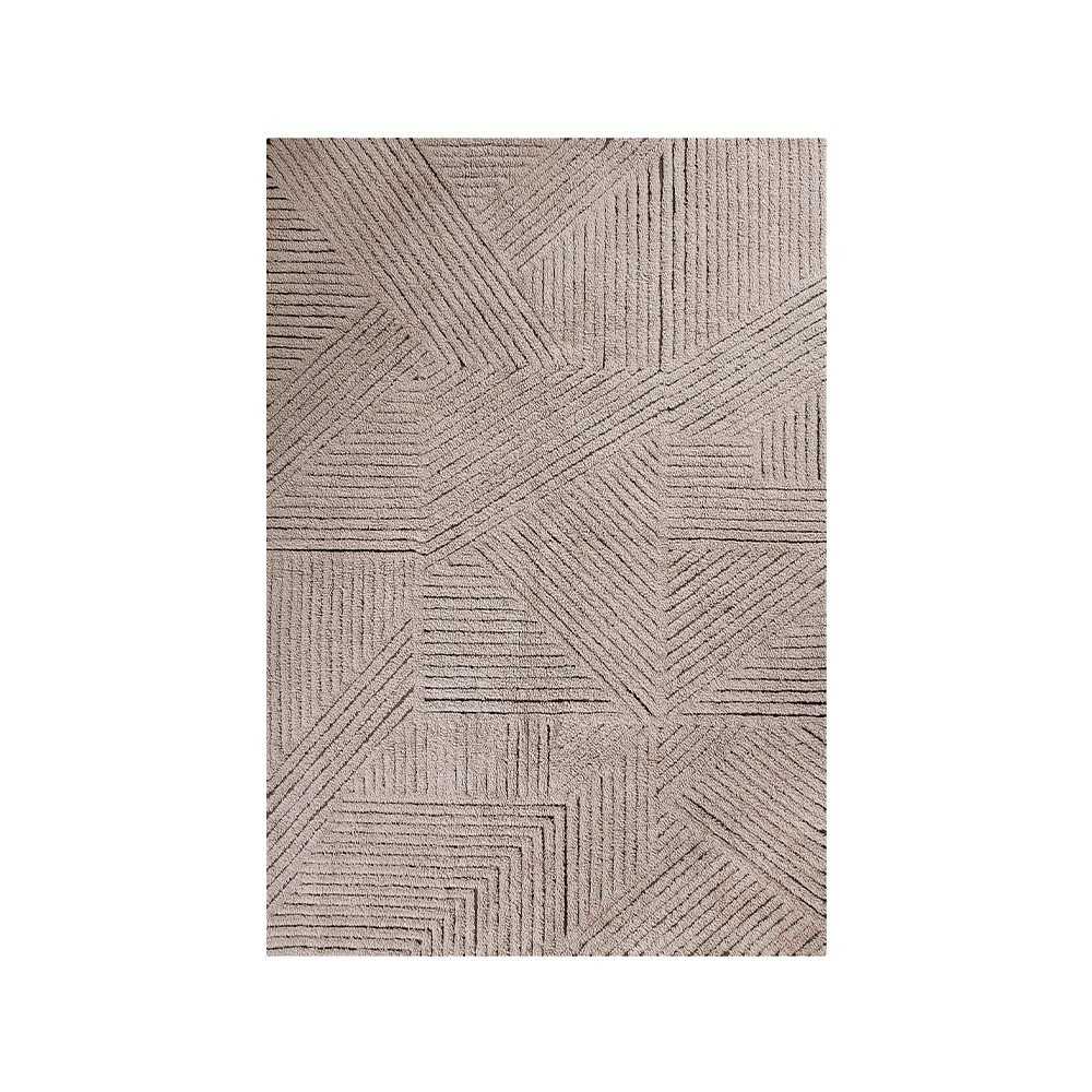 Světle hnědý pratelný ručně tkaný vlněný koberec 170x240 cm Golden Coffee – Lorena Canals v:1714922