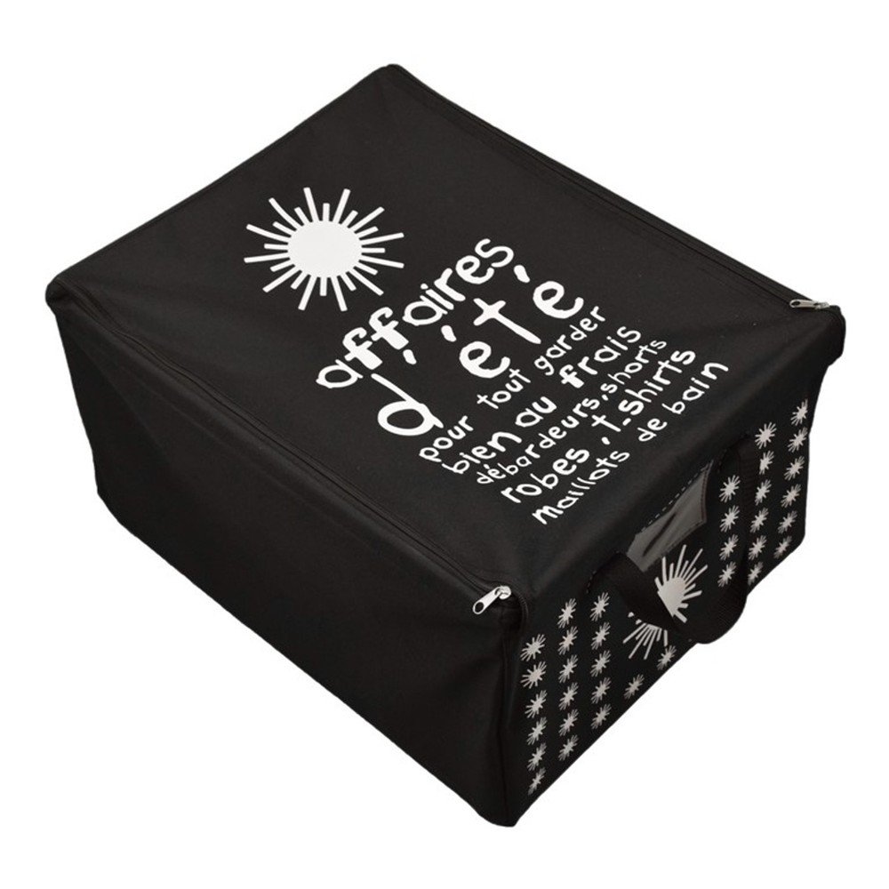 Černý úložný box na letní oblečení Incidence T3 v:777608
