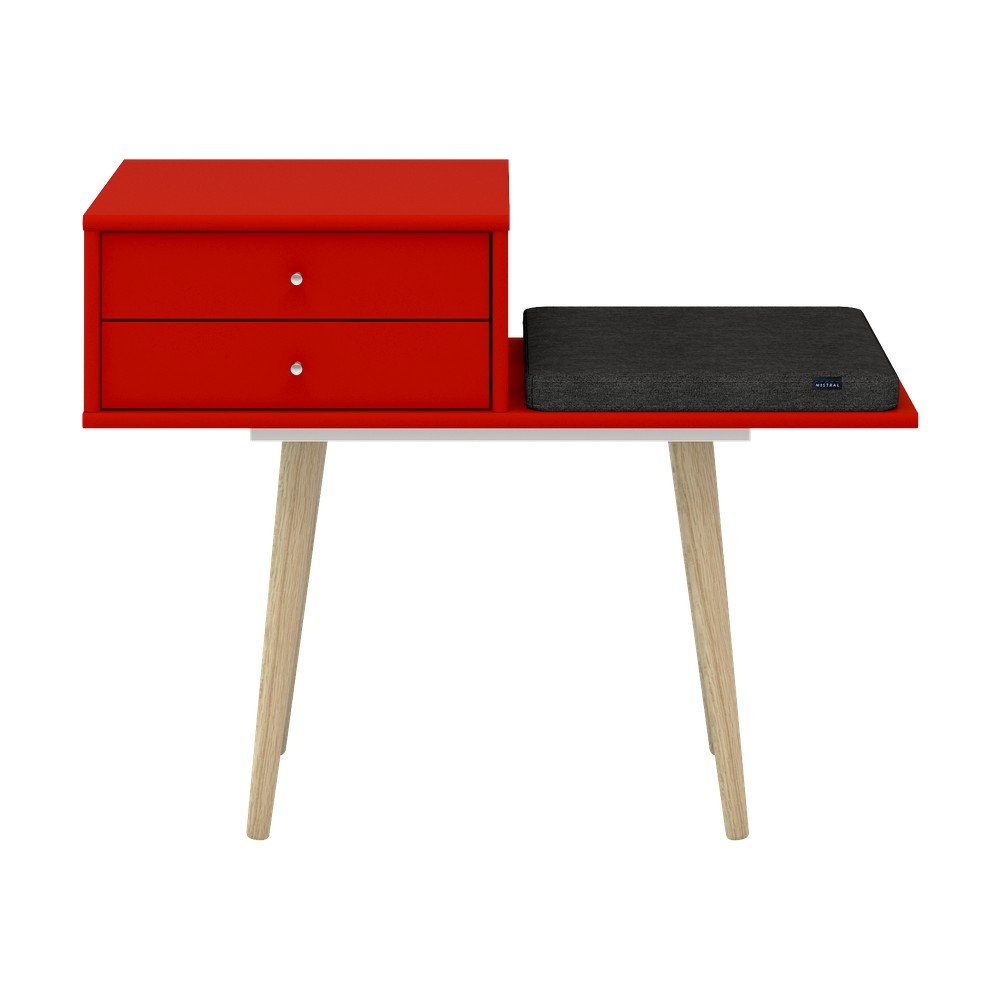 Červená lavice Mistral Bench v:1408031
