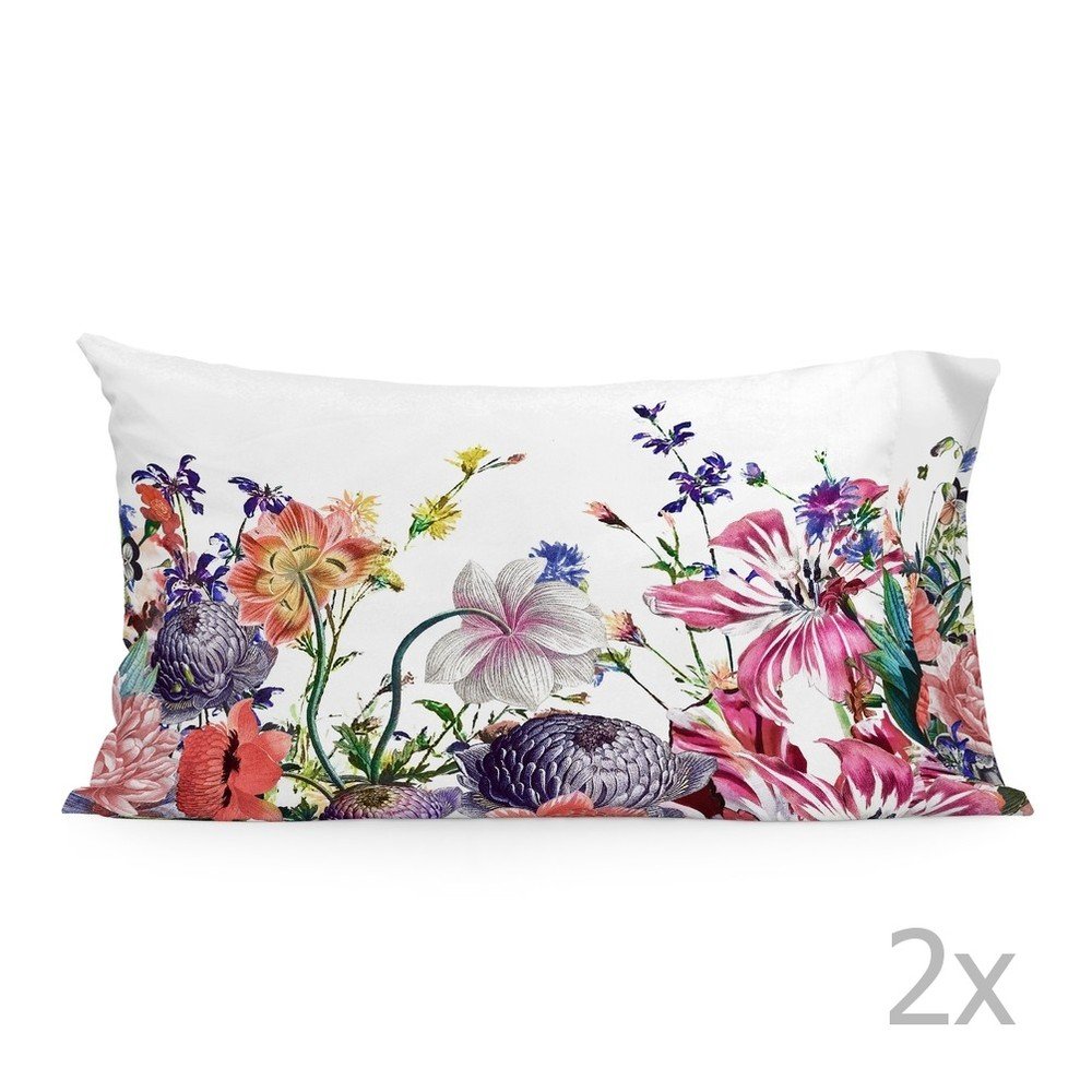 Sada 2 bavlněných povlaků na polštář HF Living Paradise, 50 x 75 cm v:692330