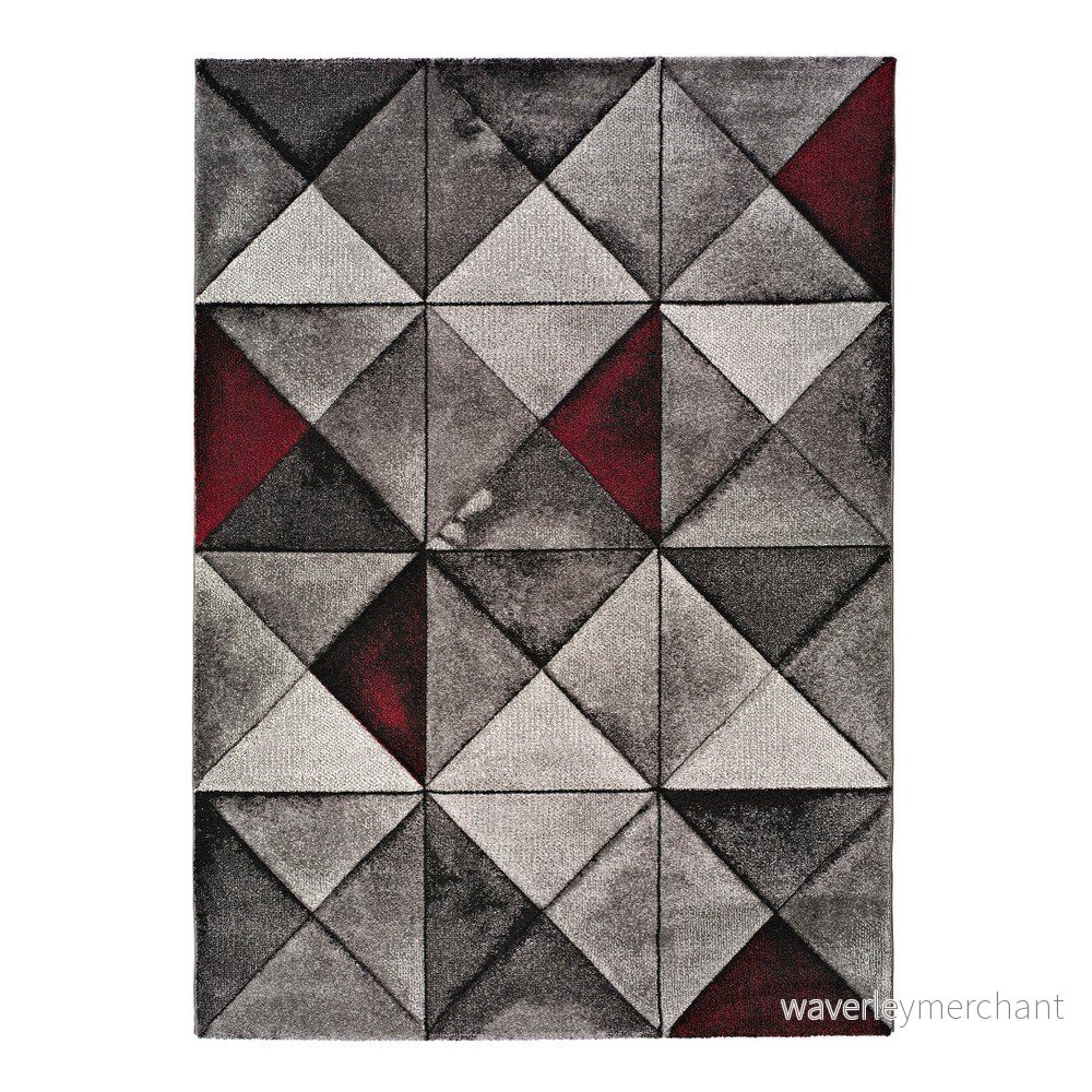 Šedý koberec Universal Optik, 60 x 120 cm v:964930