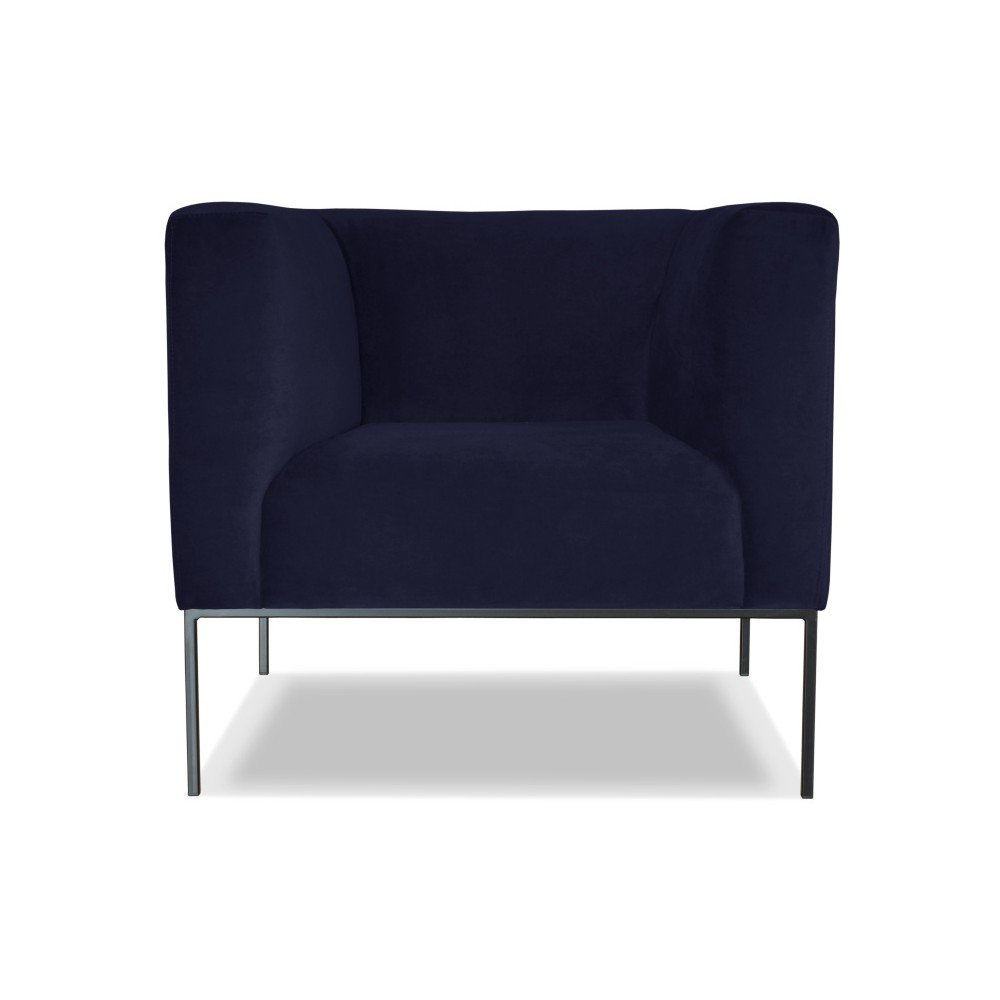 Tmavě modré křeslo Windsor & Co. Sofas Neptune v:762526