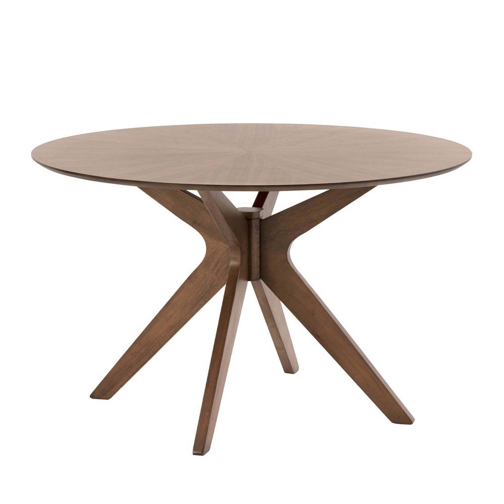 Jídelní stůl v ořechovém dekoru sømcasa Carmel, ⌀ 120 cm v:1419113
