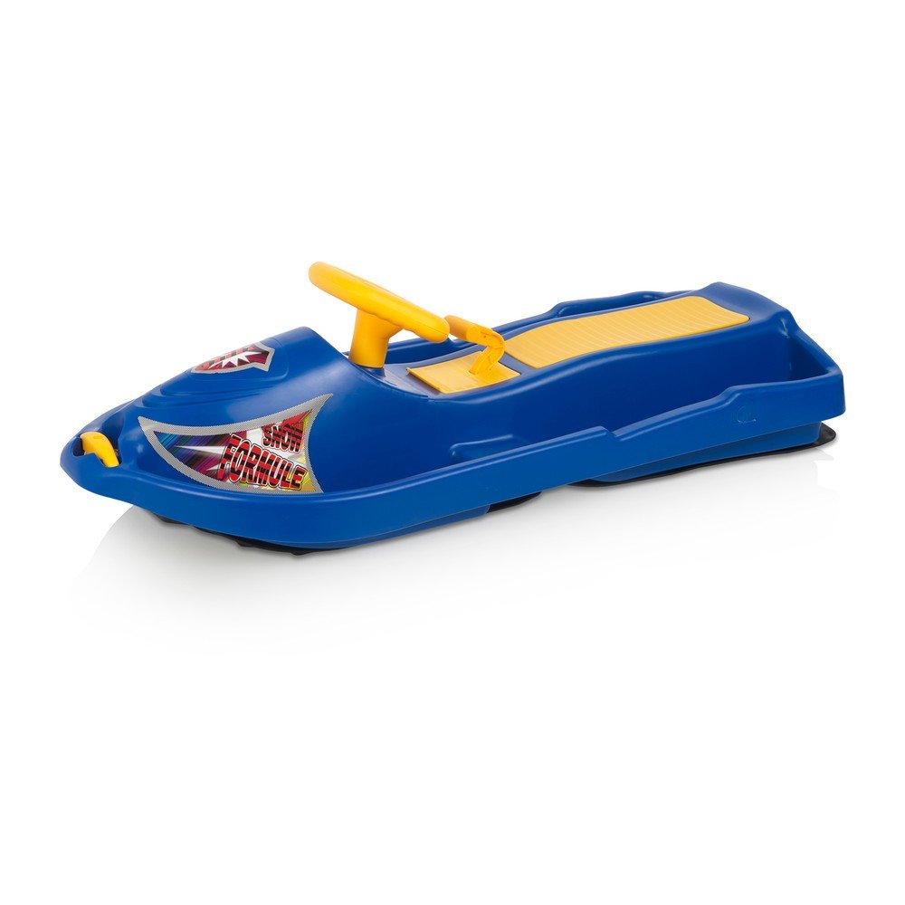 Modrý zimní bob s volantem Gizmo Snow Formule v:1365401