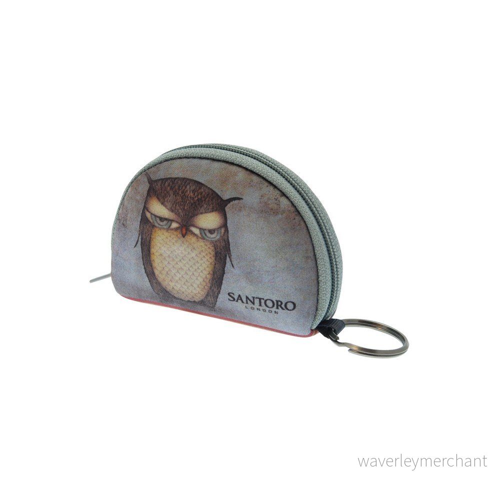 Klíčenka Santoro London Grumpy Owl Mini v:958776