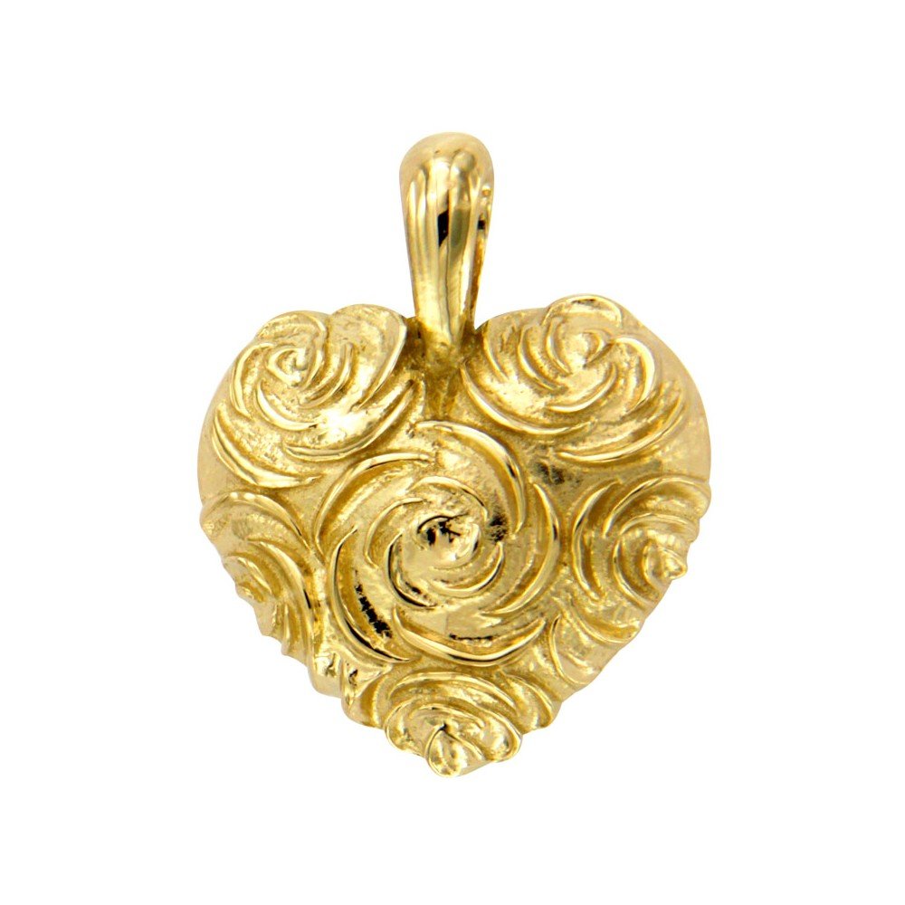 Pozlacený náhrdelník Swarovski Elements Crystals Heart v:1197614