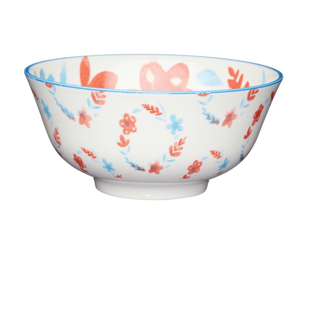 Kameninová miska Kitchen Craft Painted Floral, ⌀ 15,5 cm v:997844