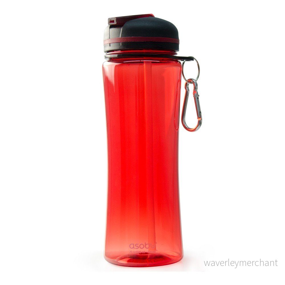 Sportovní lahev Twist 600 ml, červená v:694206