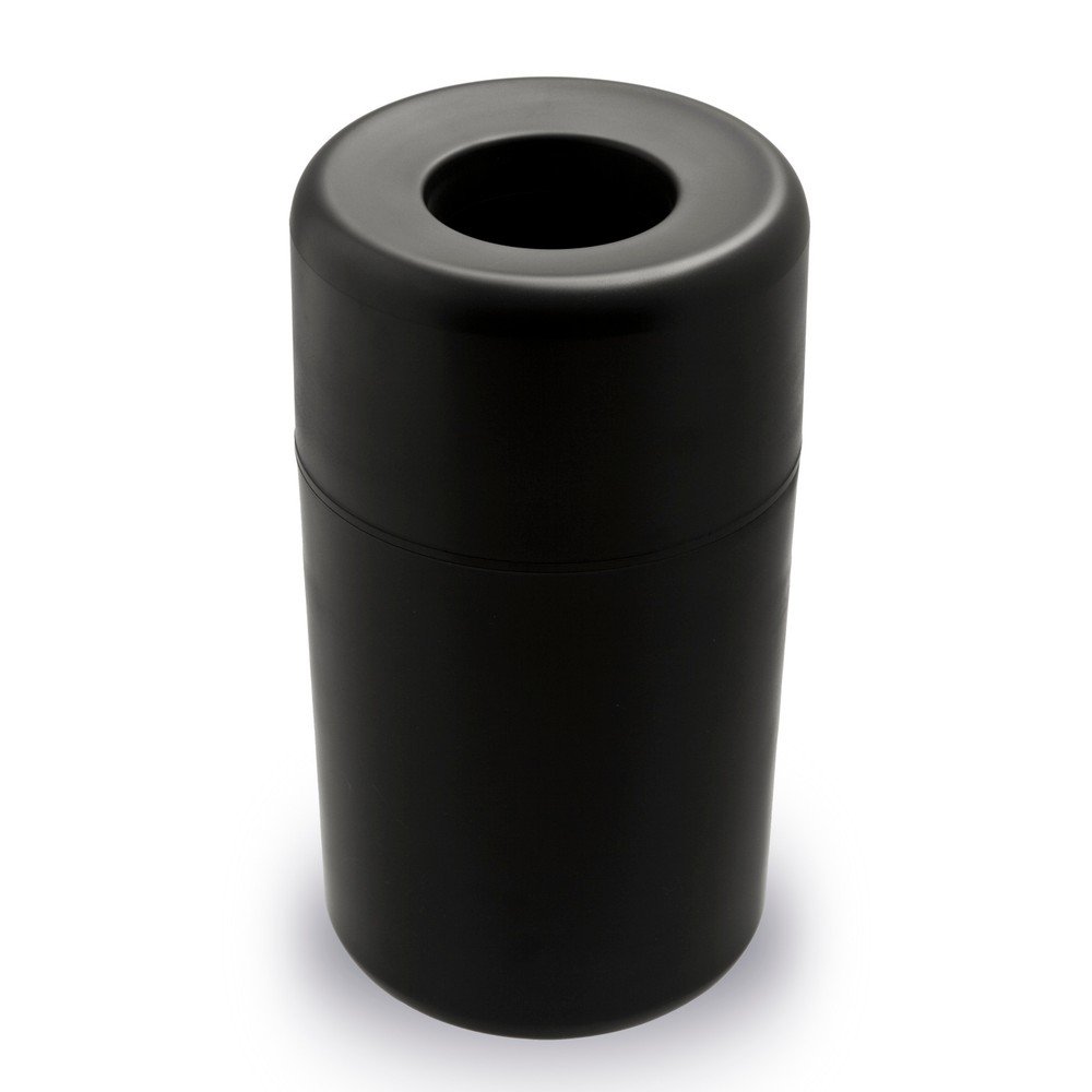 Černý odpadkový koš Qualy&CO Capsule v:1102234