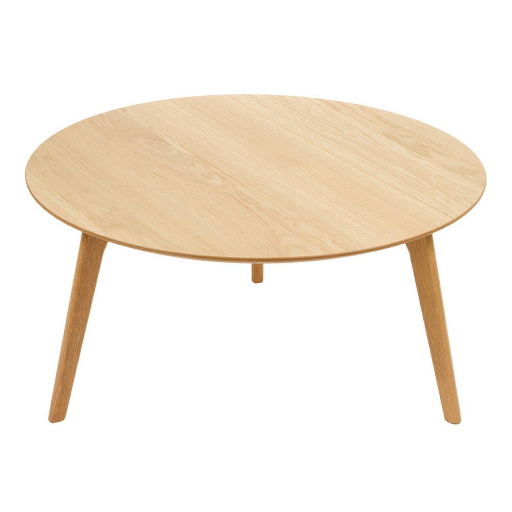 Dřevěný konferenční stolek Santiago Pons Round Natural, 40 cm v:835324