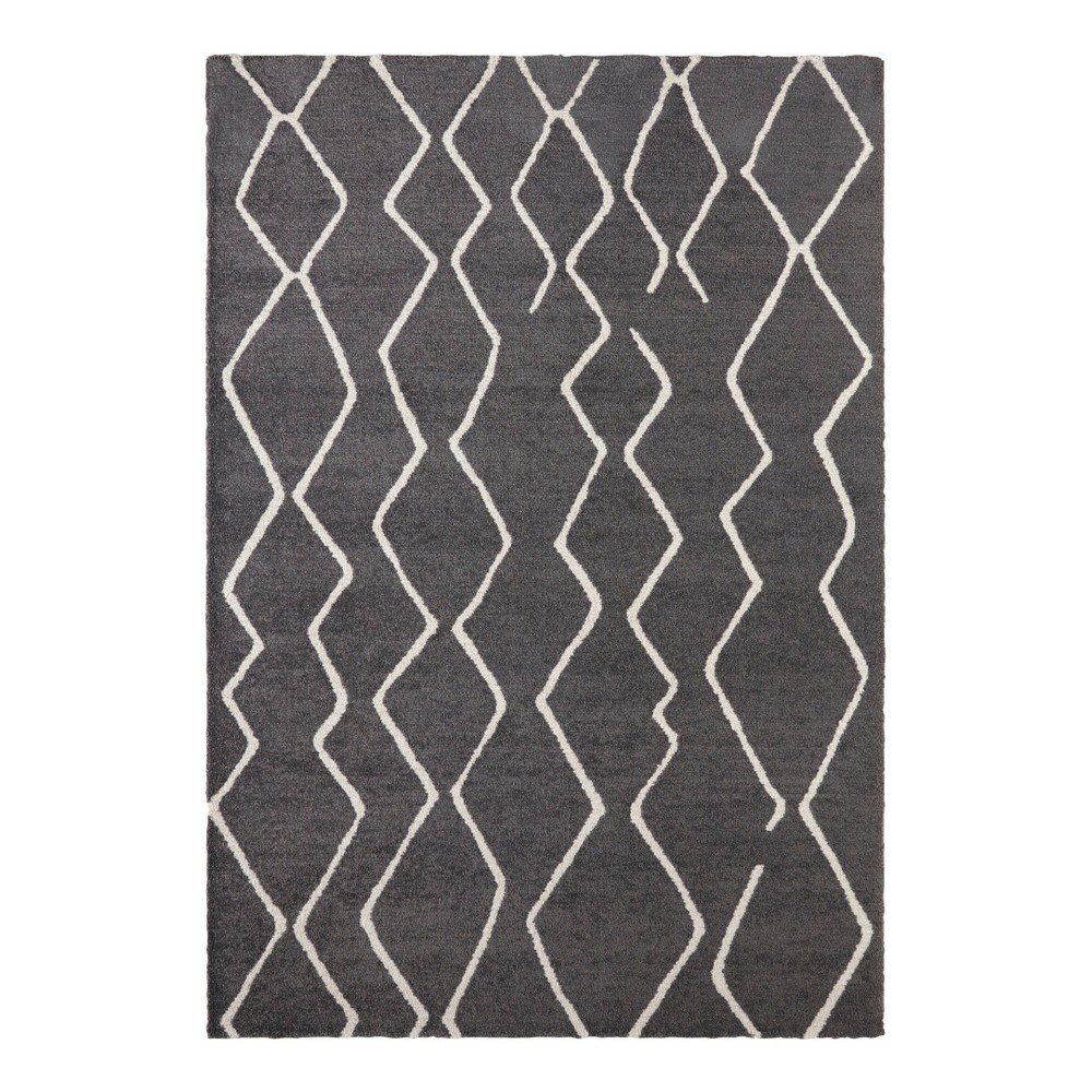 Tmavě šedý koberec Elle Decoration Glow Vienne, 200 x 290 cm v:1264666