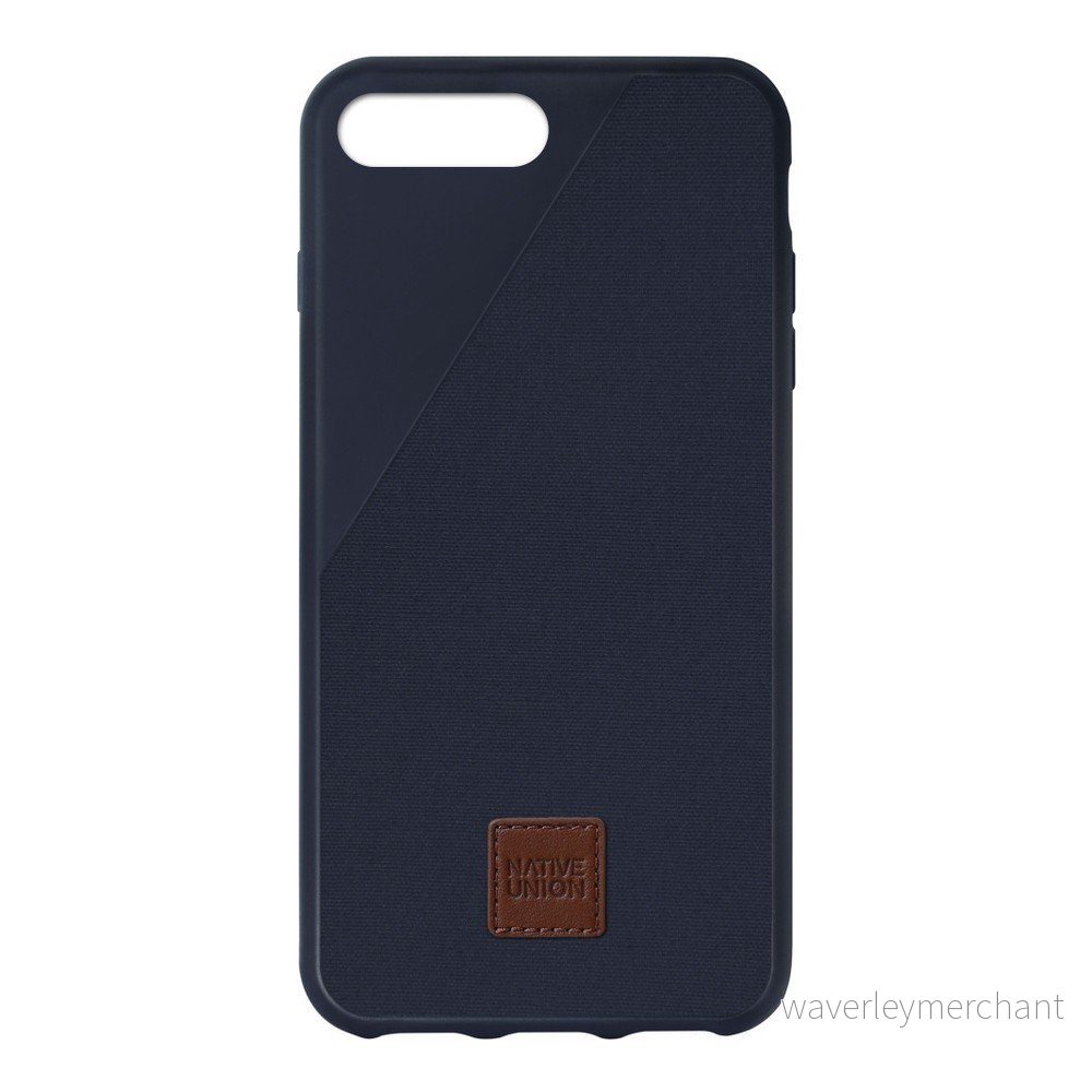 Tmavě modrý obal na mobilní telefon pro iPhone 7 a 8 Plus Native Union Clic 360 Case v:1166044