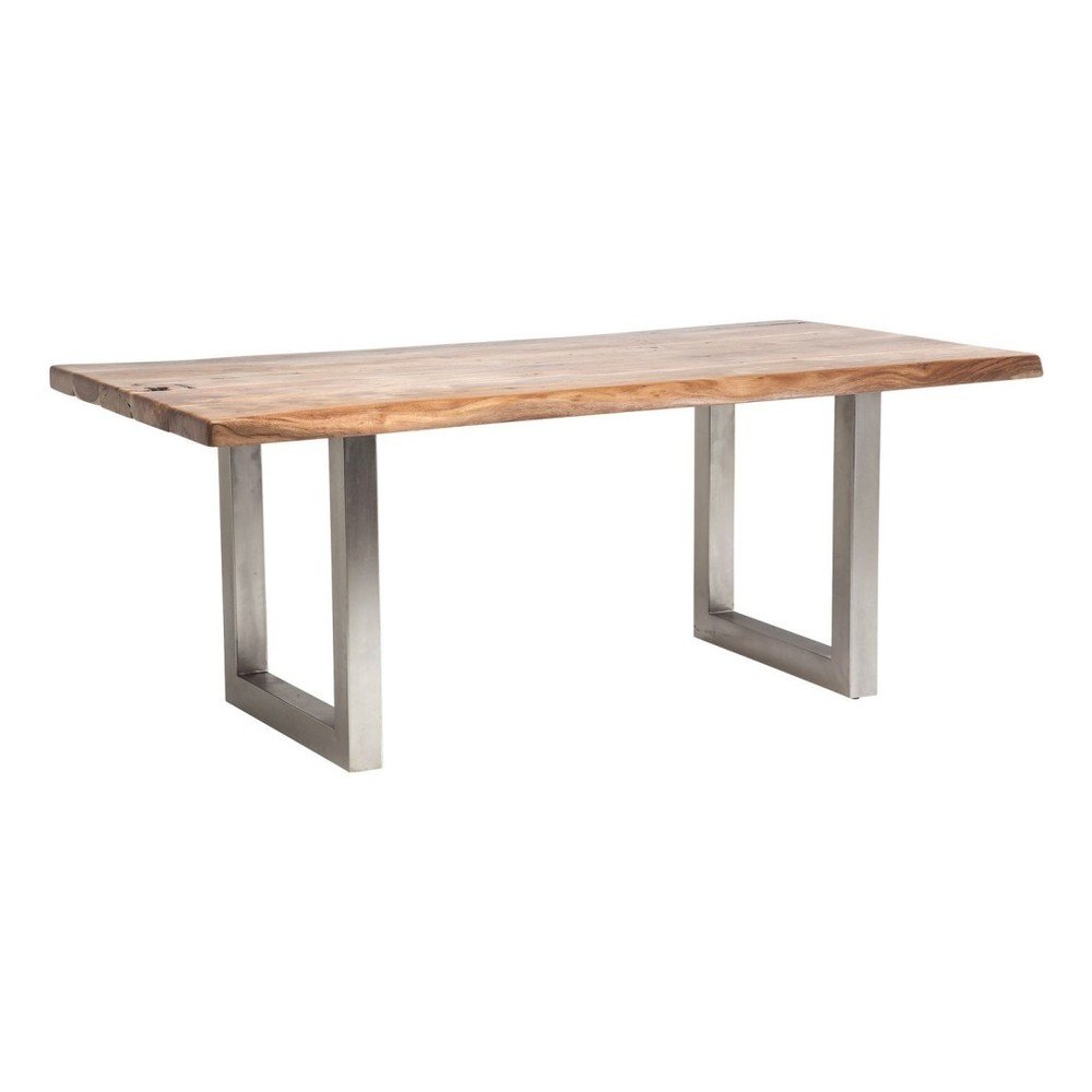 Jídelní stůl s deskou z akáciového dřeva Kare Design Pure, délka 195 cm v:989086