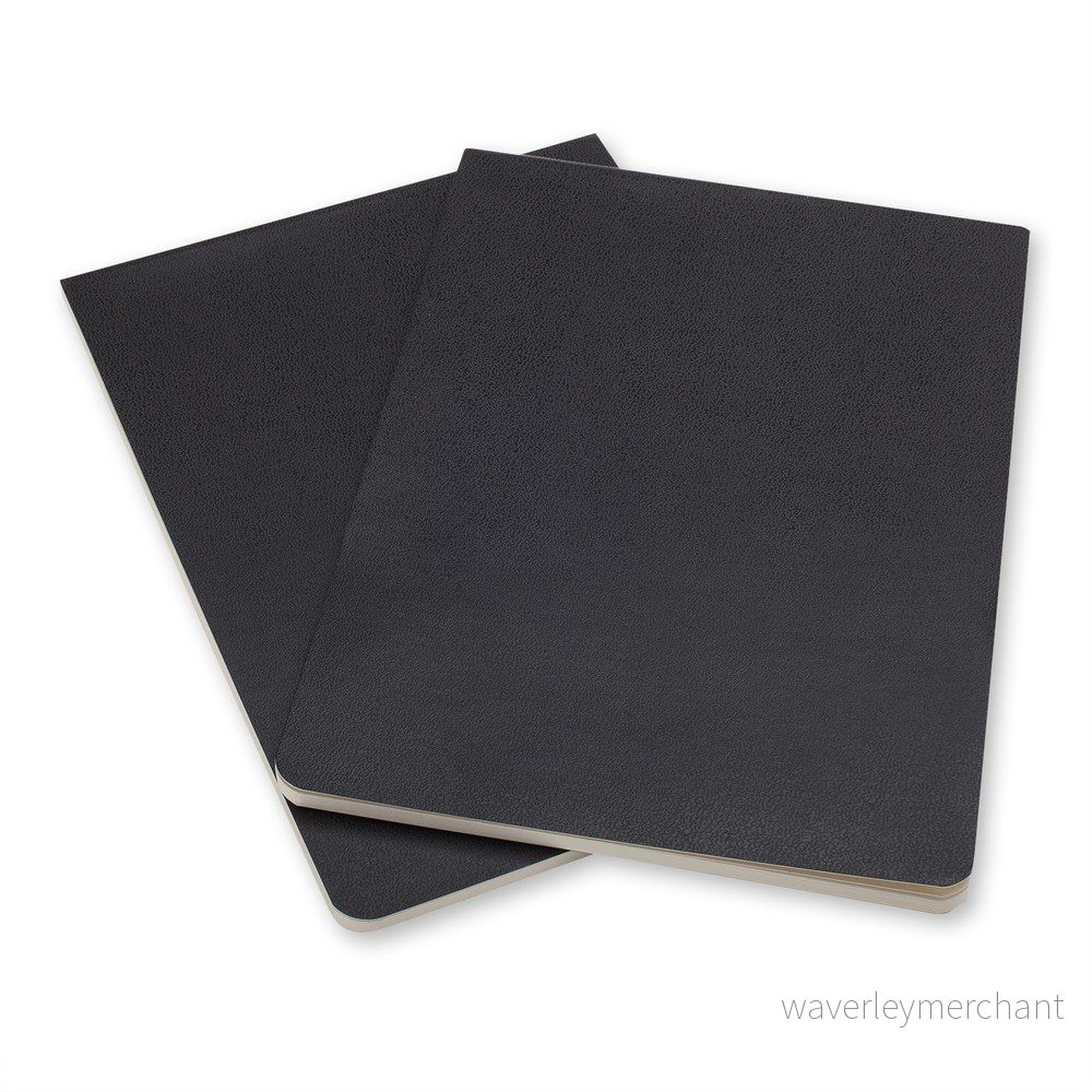Sada 2 černých bloků Moleskine Volant v:741908