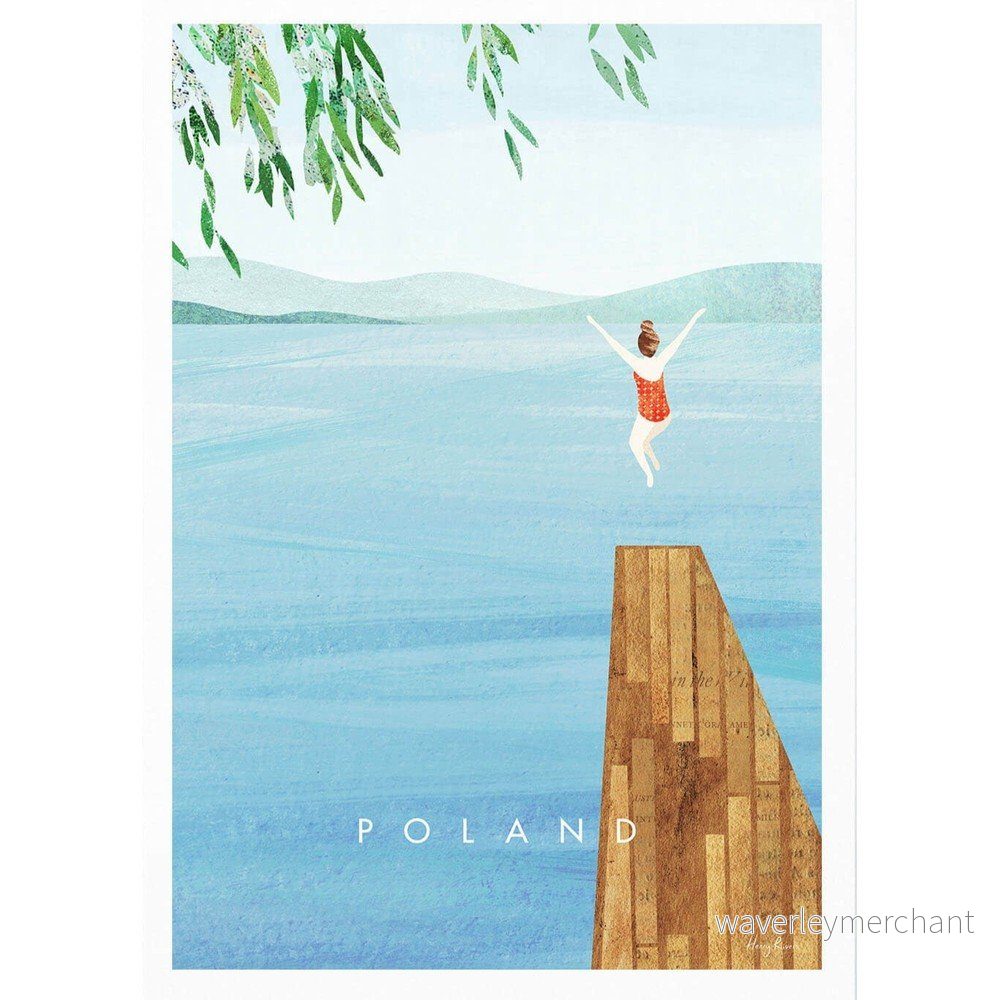 Plakát 30x40 cm Poland – Travelposter v:1549378