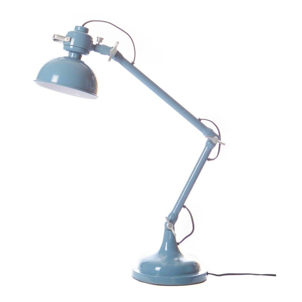 Modrá stolní lampa Look4Lamps Volcano v:1083326