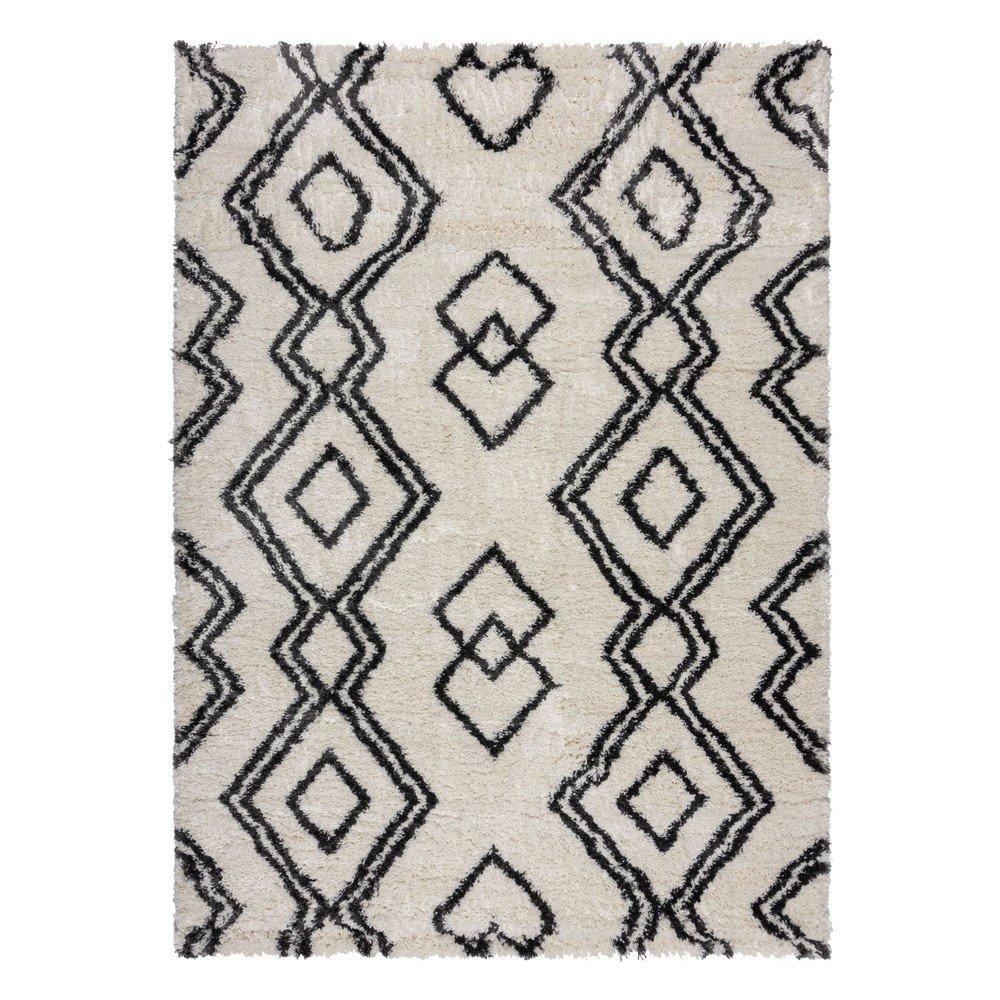 Koberec slonovinový 200x290 cm Atlas Berber – Flair Rugs v:1754440