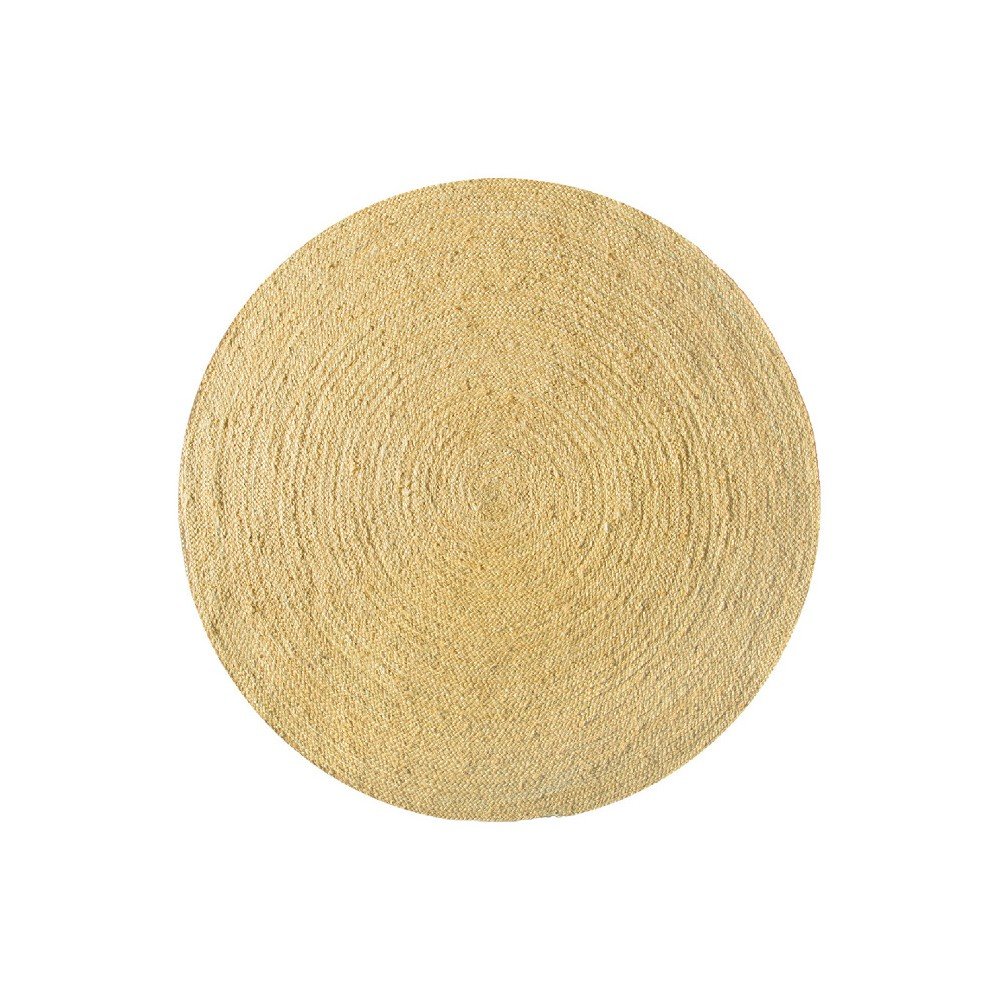 Koberec z juty Linen Couture Rug René, ⌀ 90 cm v:1224950