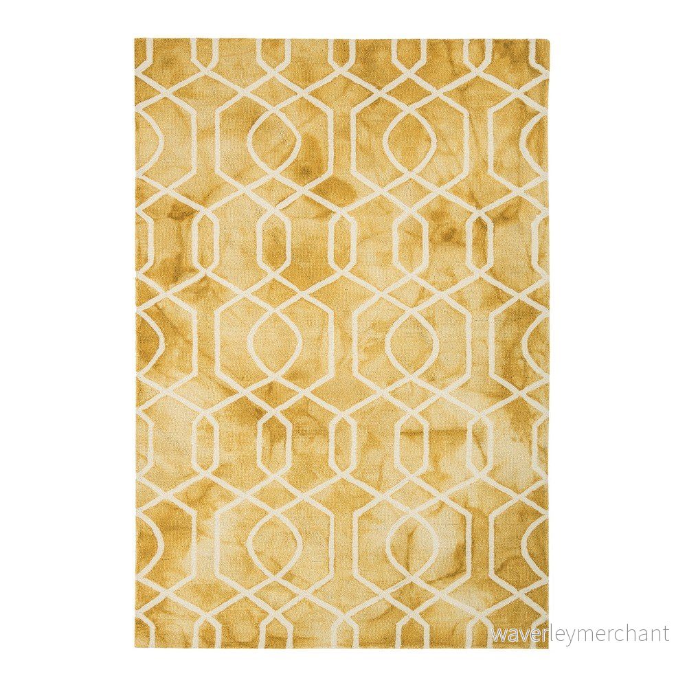 Žlutý koberec Asiatic Carpets Fresco, 200 x 300 cm v:1334468