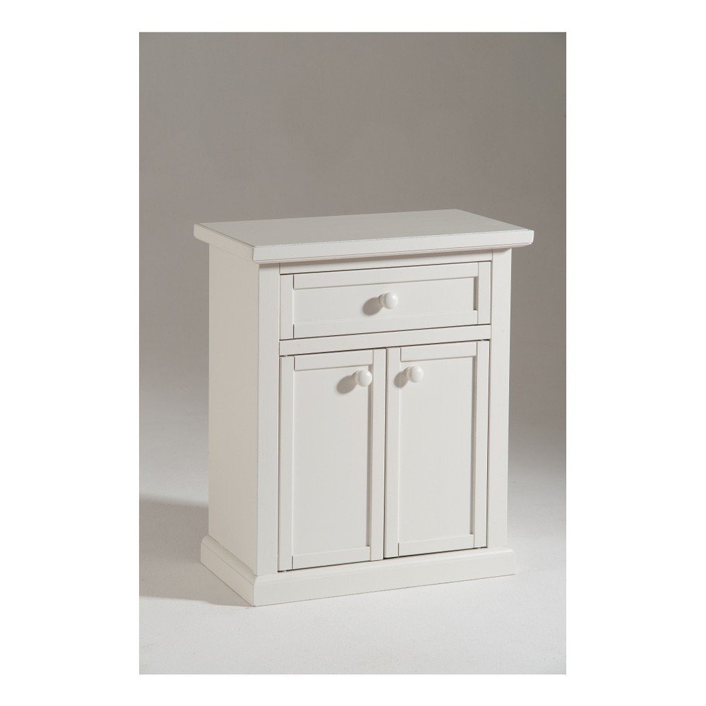Bílá dřevěná skříňka na boty Castagnetti Cabinet v:845042