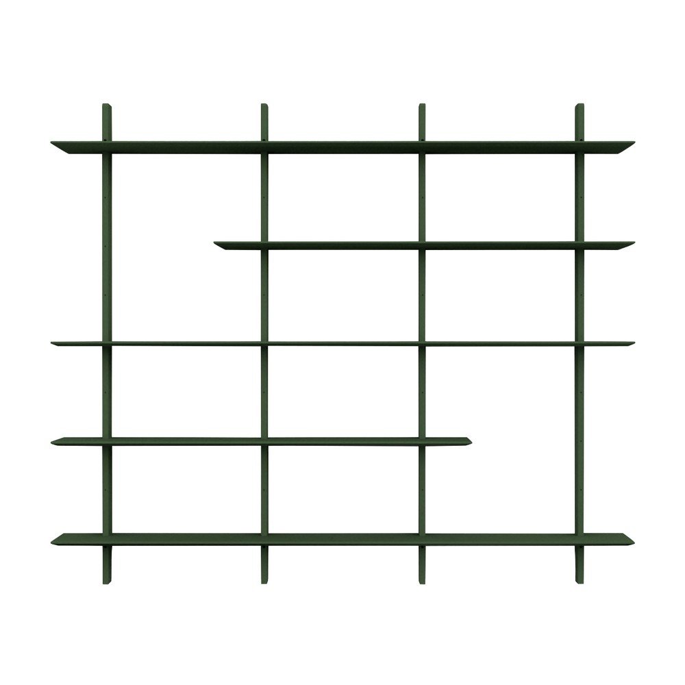 Zelený modulární policový systém 224x190 cm Bridge – Tenzo v:1367055