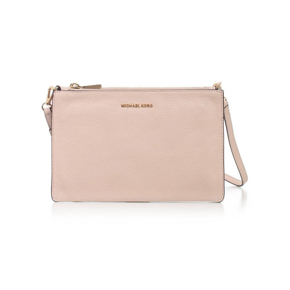 Světle růžové kožené psaníčko Michael Kors Paradise v:1321300