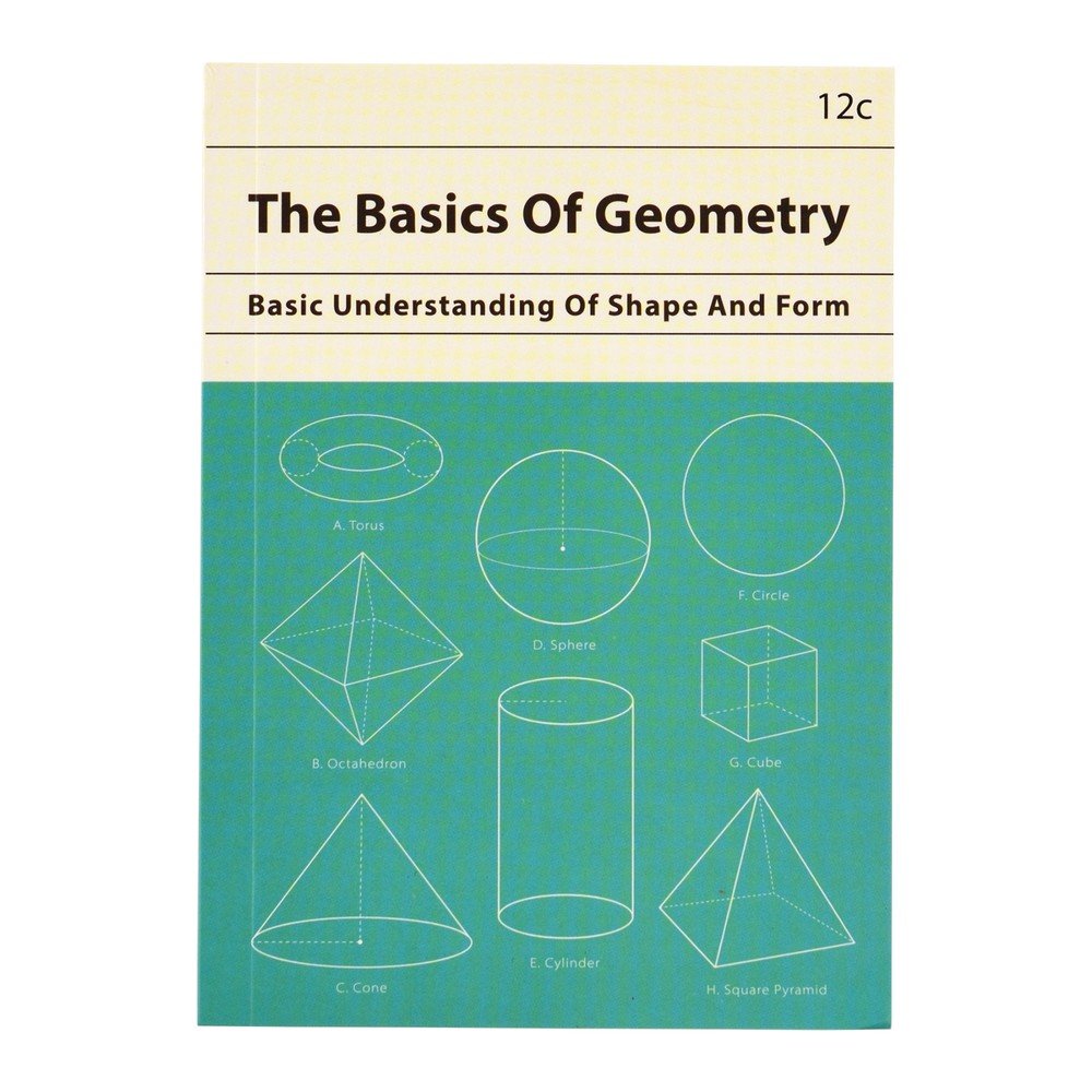 Zápisník s geometrickými tvary o formátu A6 linkovaný Rex London, 60 stran v:1315656