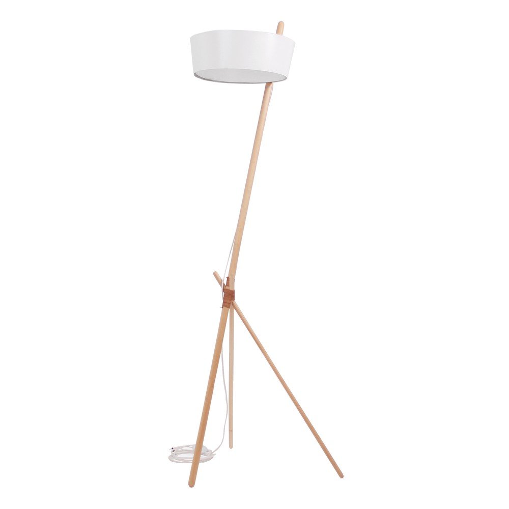 Bílá volně stojící lampa Woodendot Ka L v:702484