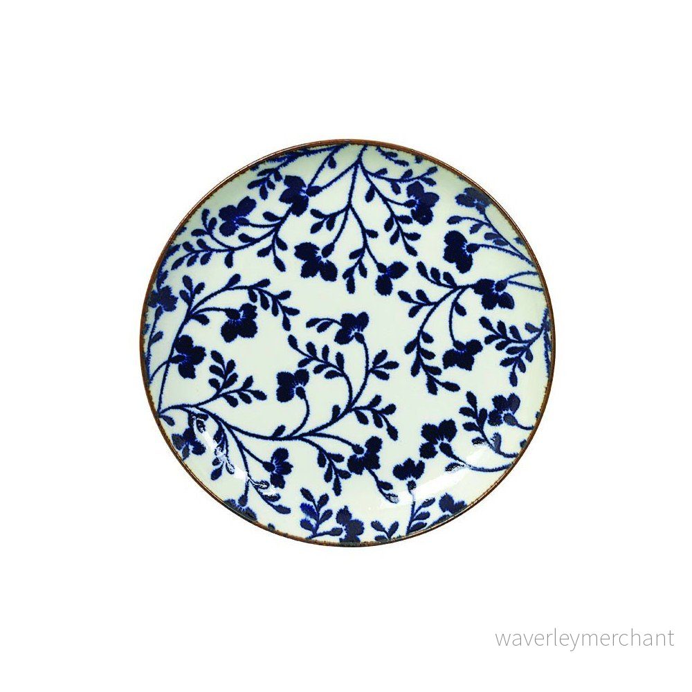 Modro-bílý talíř Tokyo Design Studio Fleur de Ligne, ø 15,6 cm v:1238578
