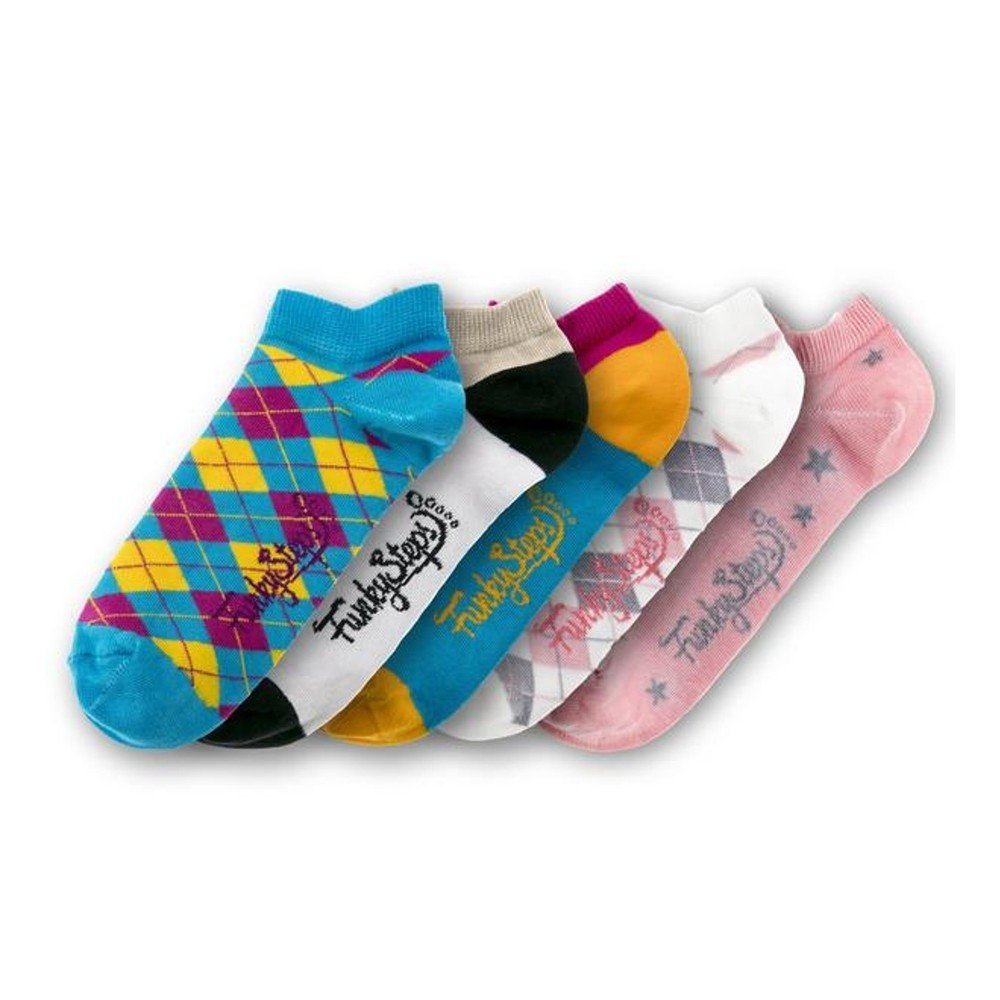 Sada 5 párů kontníkových ponožek Funky Steps Rare, velikost 35 – 39 v:1157030