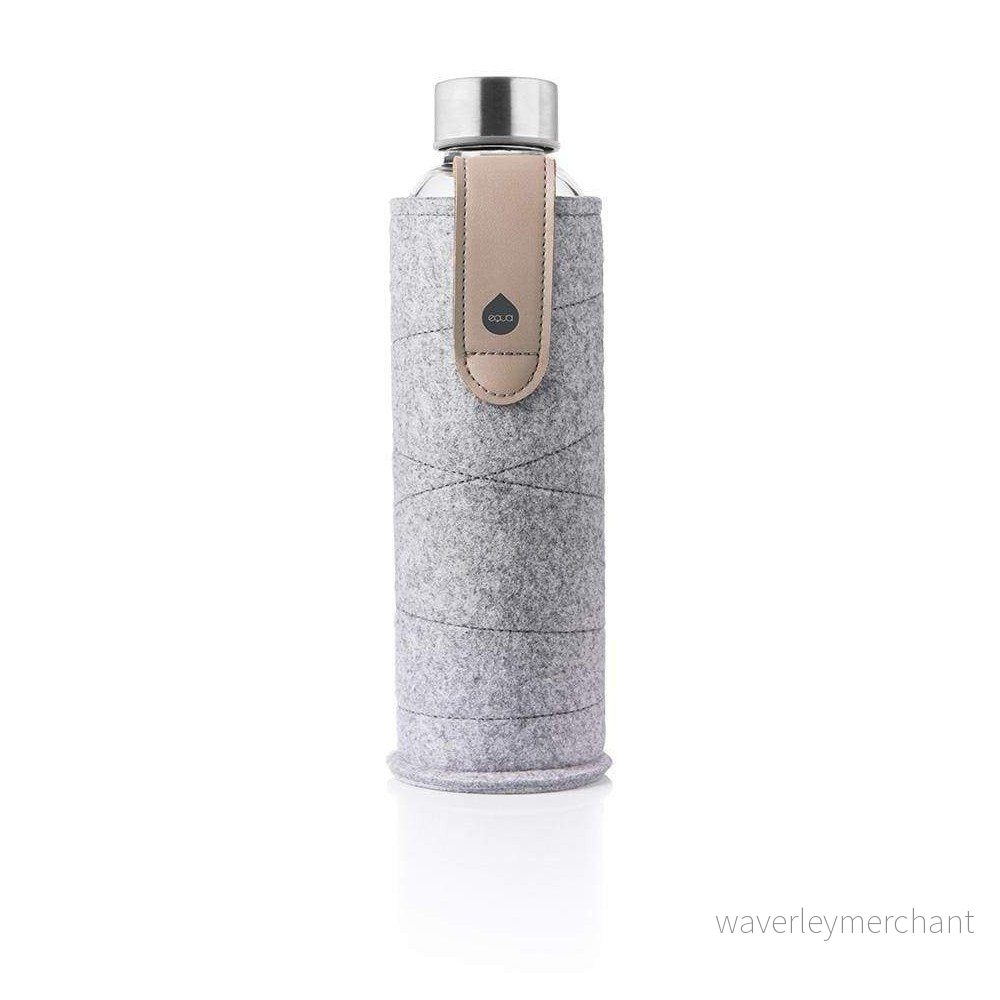 Láhev z borosilikátového skla s plstěným obalem Equa Mismatch Sand Sky, 750 ml v:1269590
