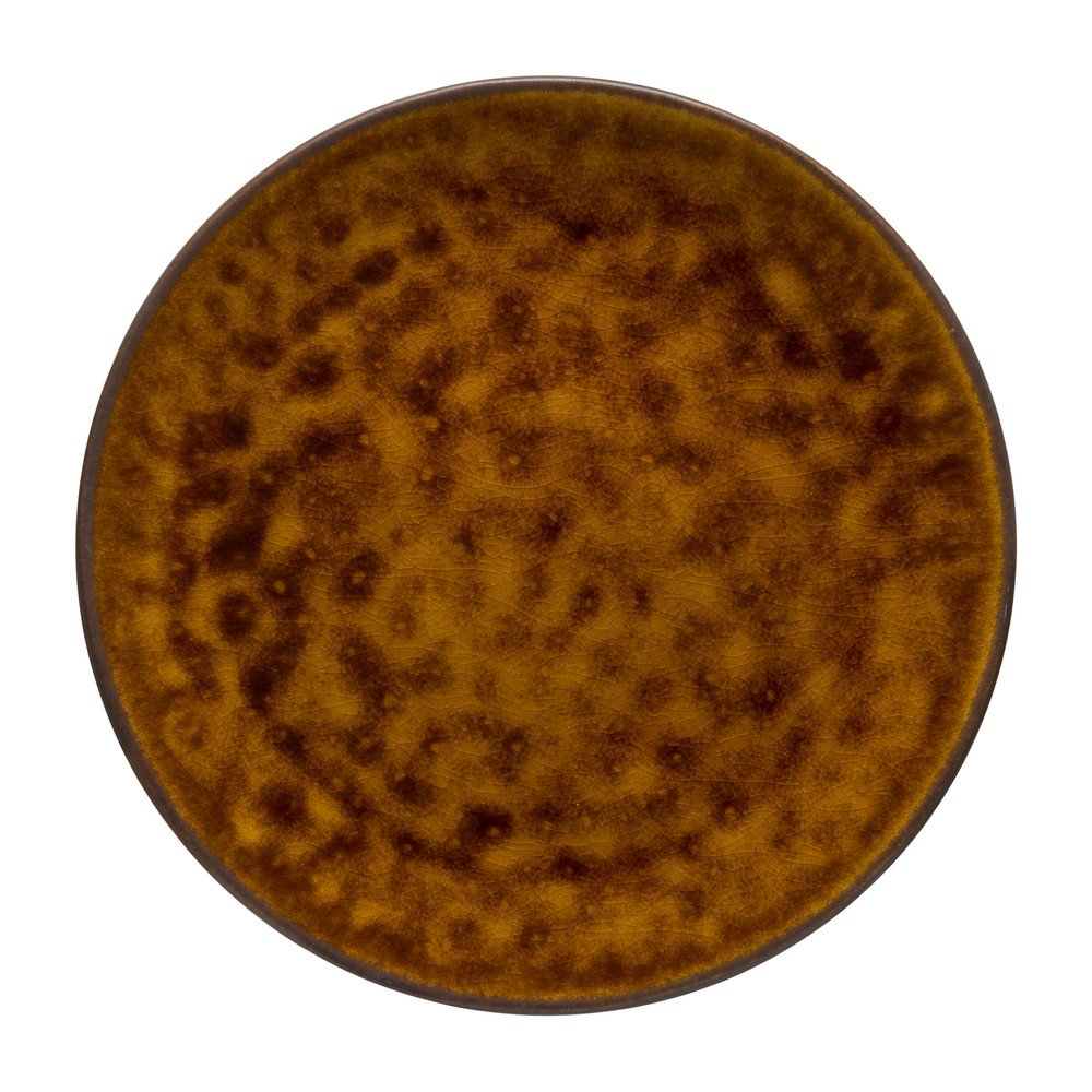 Hnědý kameninový podnos Costa Nova Roda, ⌀ 28 cm v:1329882