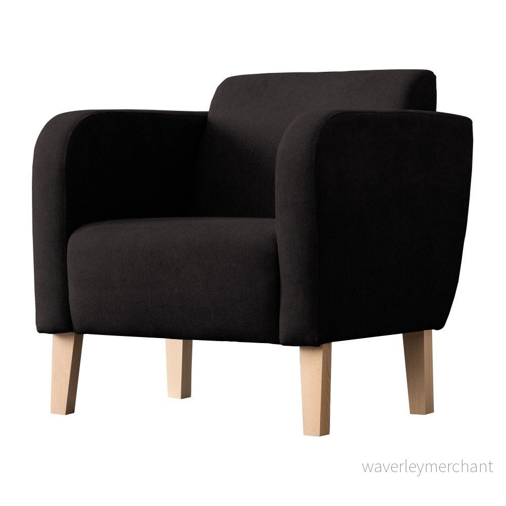 Černé křeslo Kooko Home Swing v:900536