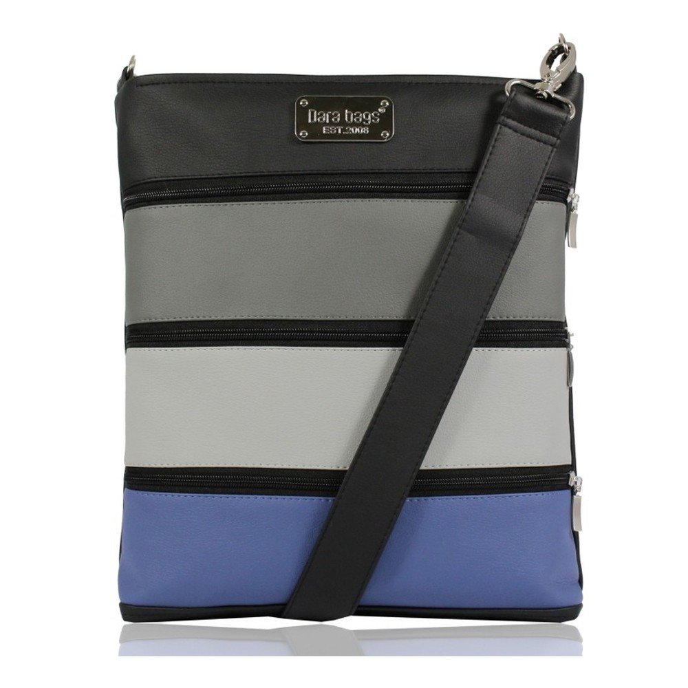 Modro-šedá kabelka Dara bags Dariana Big No.1759 v:1163566