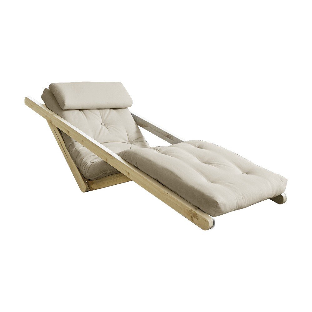 Variabilní lenoška Karup Design Figo Natural Clear/Beige v:1225920